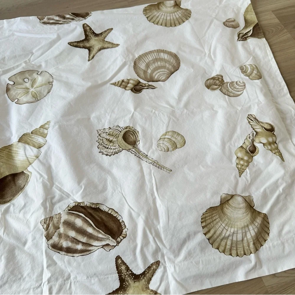 1 Pottery Barn Euro European Sea Shell Sham